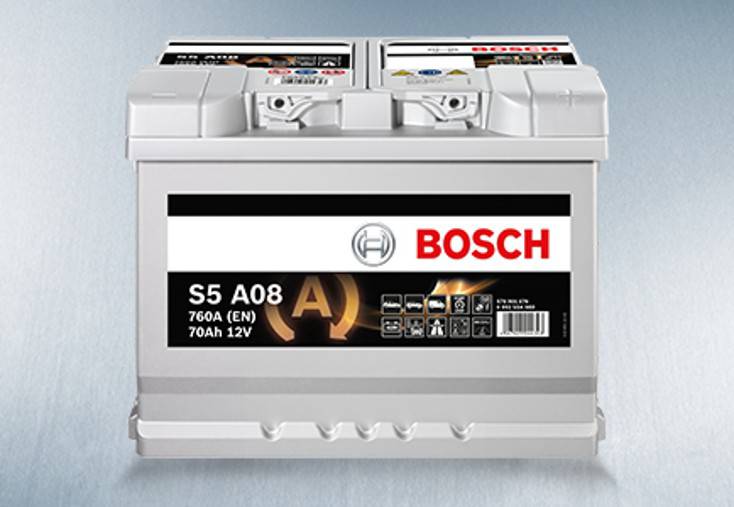 batteria Bosch per automobile 2
