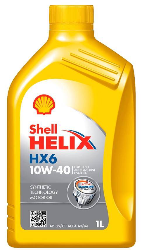 Olio Shell Helix HX6