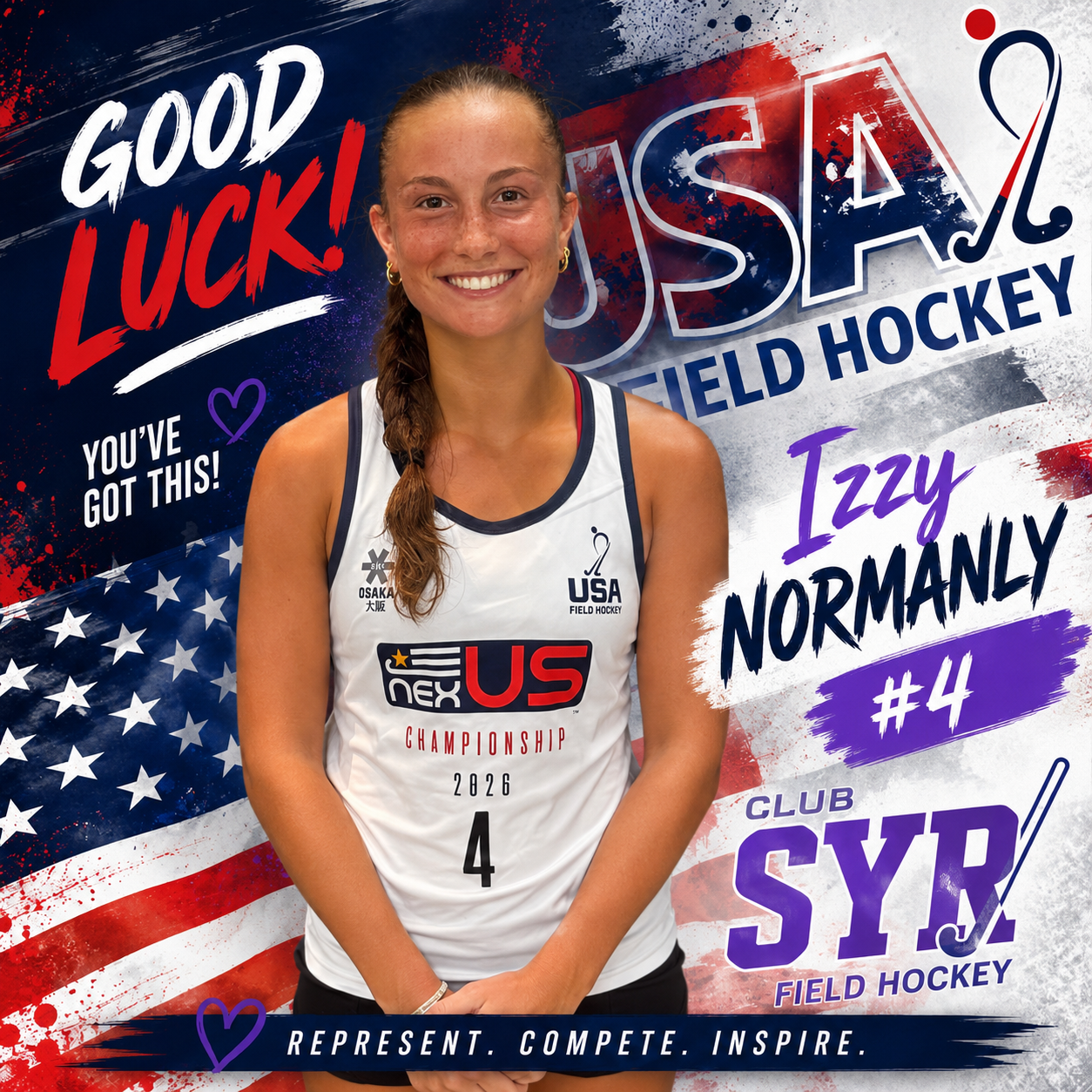 Field Hockey Action