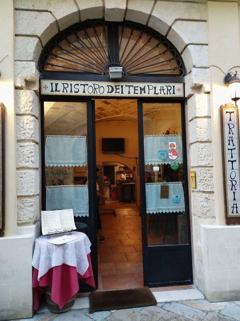 Ingresso del Ristoro dei Templari, Lecce