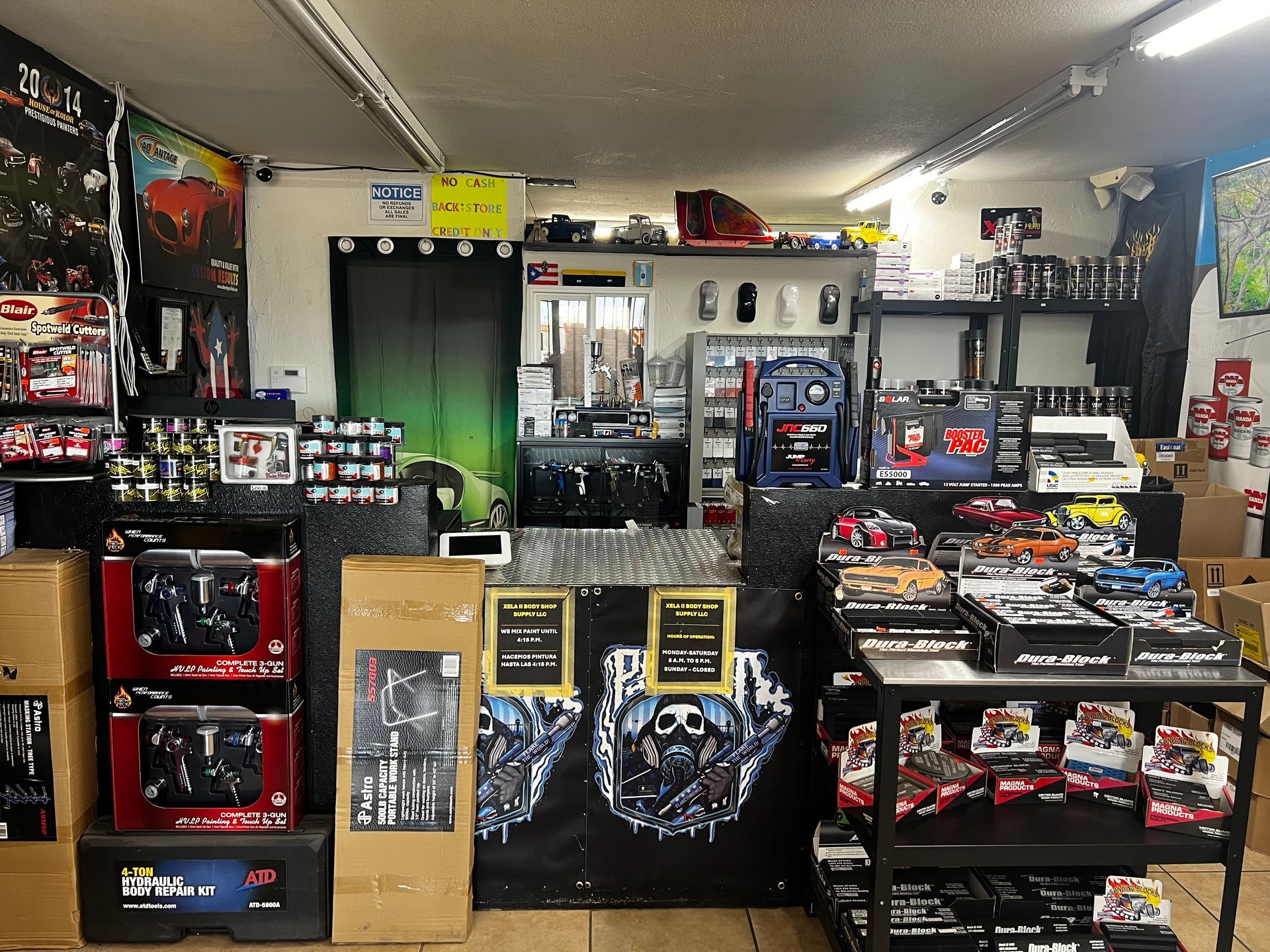 A store filled with lots of toys and boxes