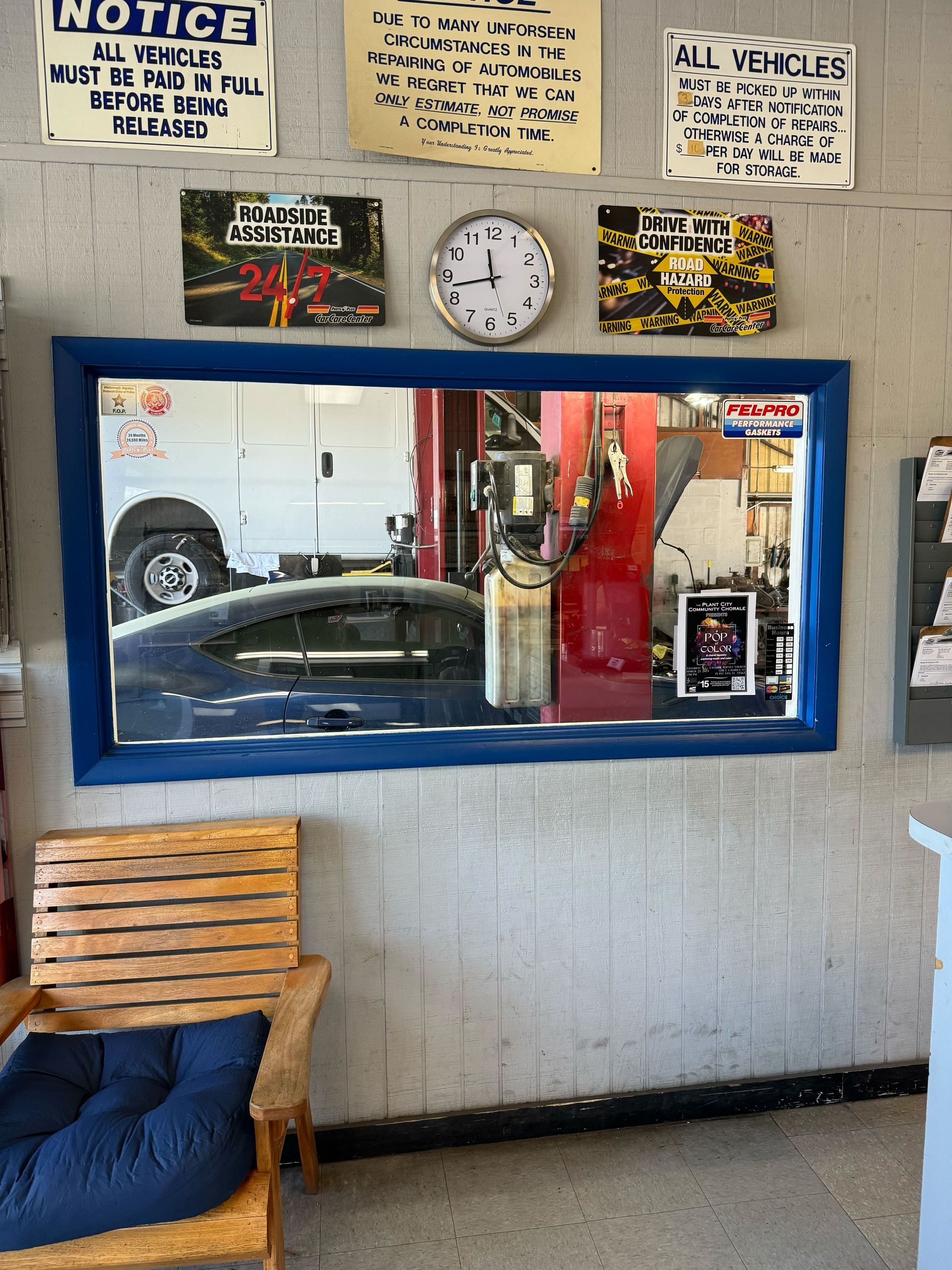 Service Office | Absolute Auto Repair Inc
