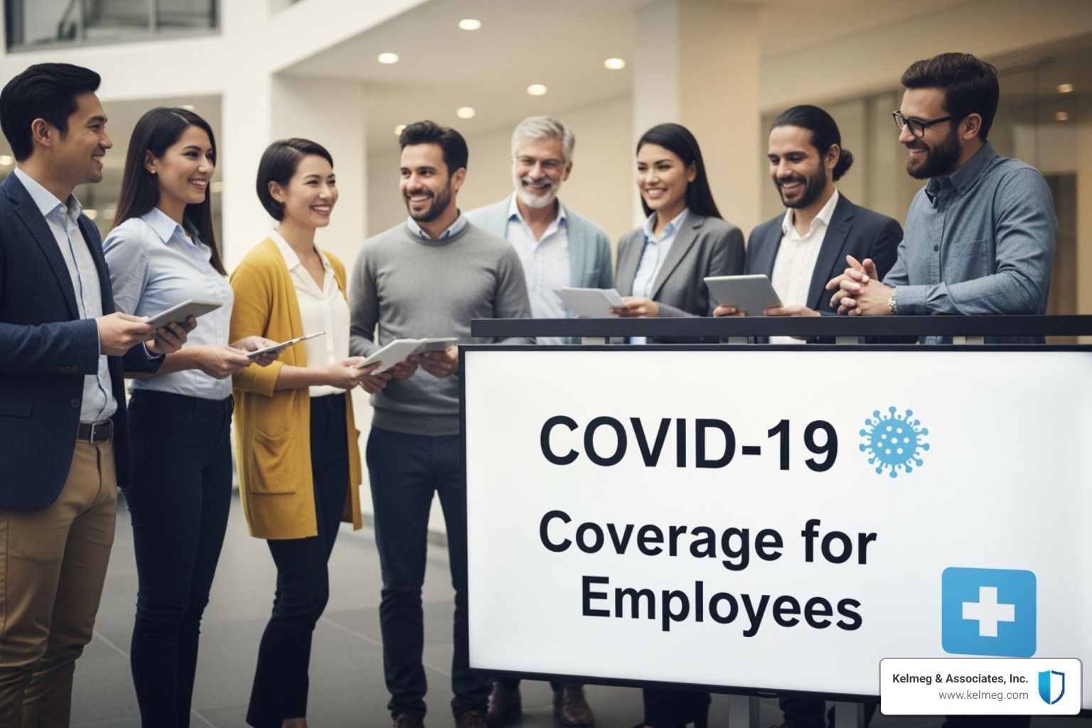 A map of the United States highlighting states with workers' comp presumption laws. - Covid coverage for employees