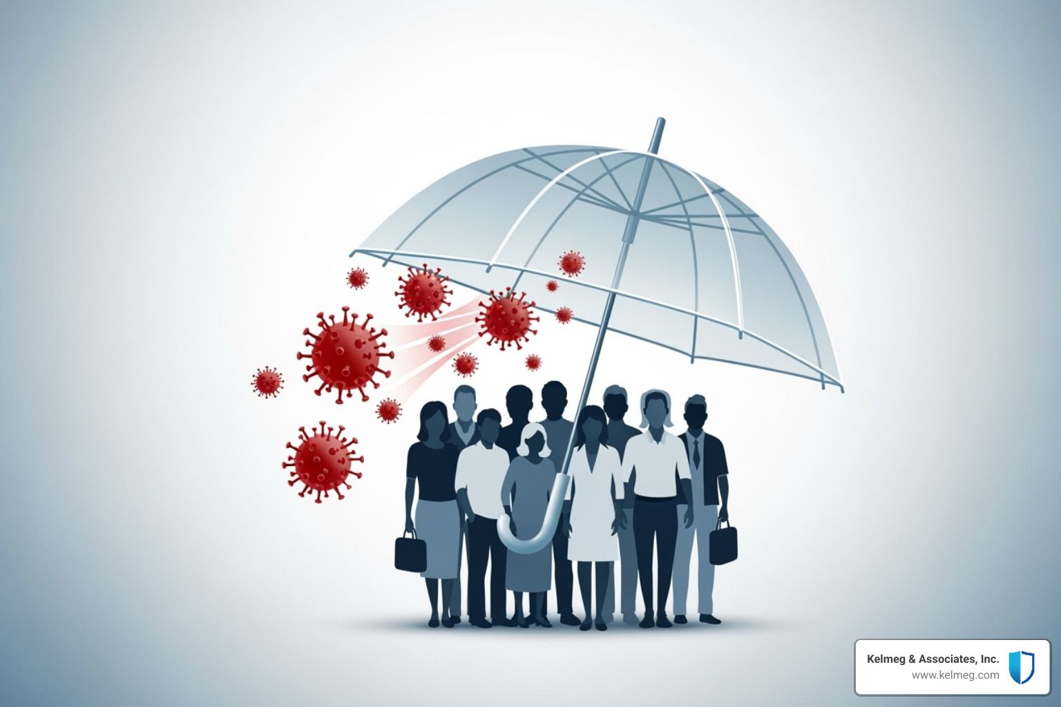 Checklist on clipboard - Insurance covering Covid-19