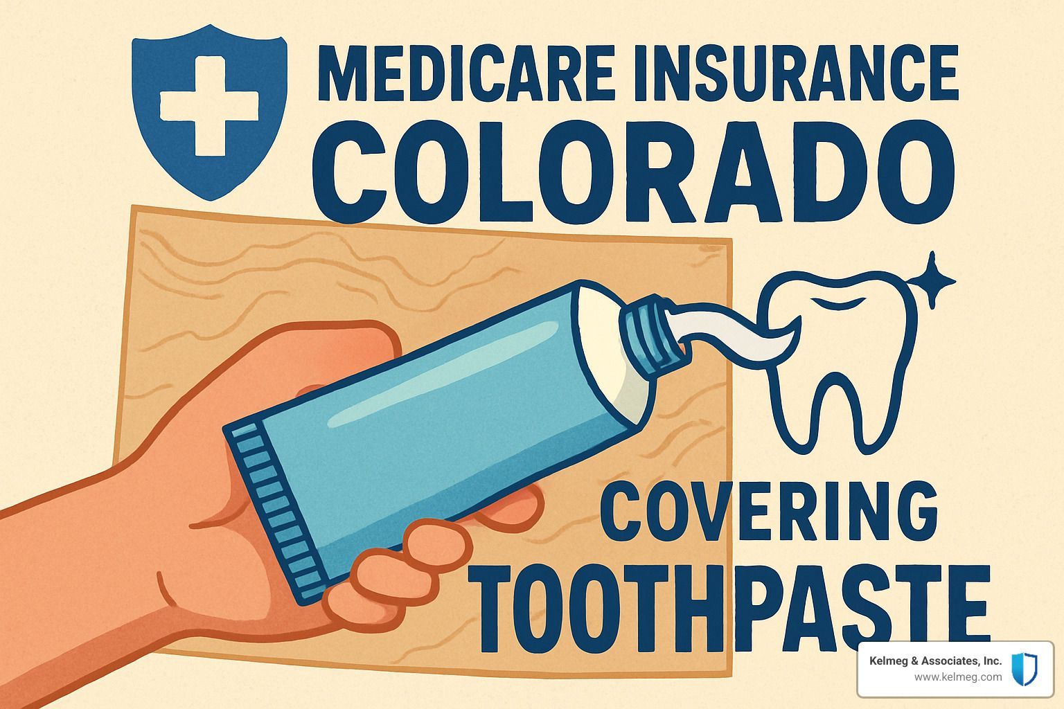 Senior brushing teeth with Medicare coverage question - medicare insurance colorado covering toothpa