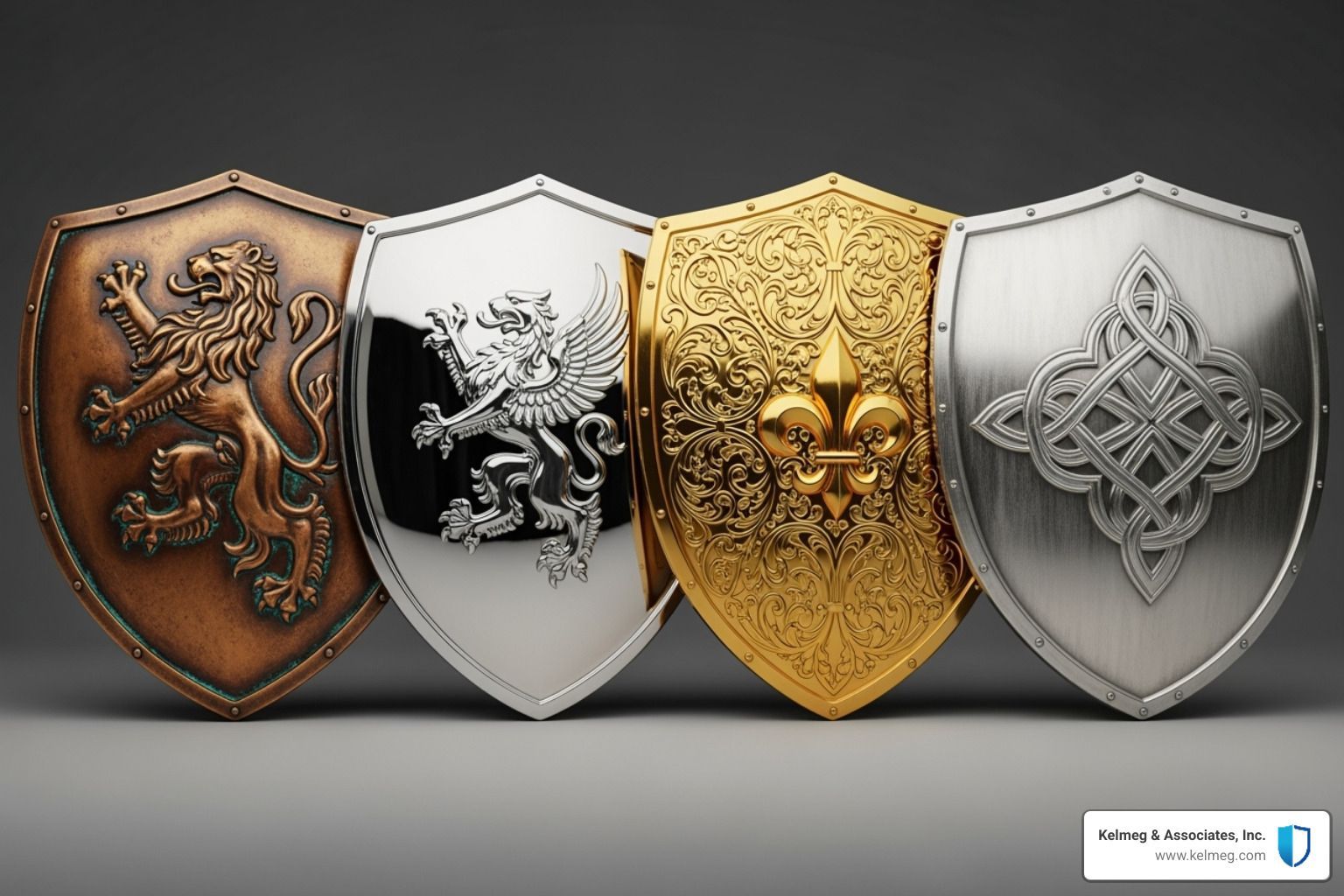 shields colored Bronze Silver Gold and Platinum - buy individual health insurance colorado