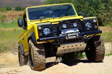 Yellow 4x4 — Vehicle Accessories in Noosaville QLD