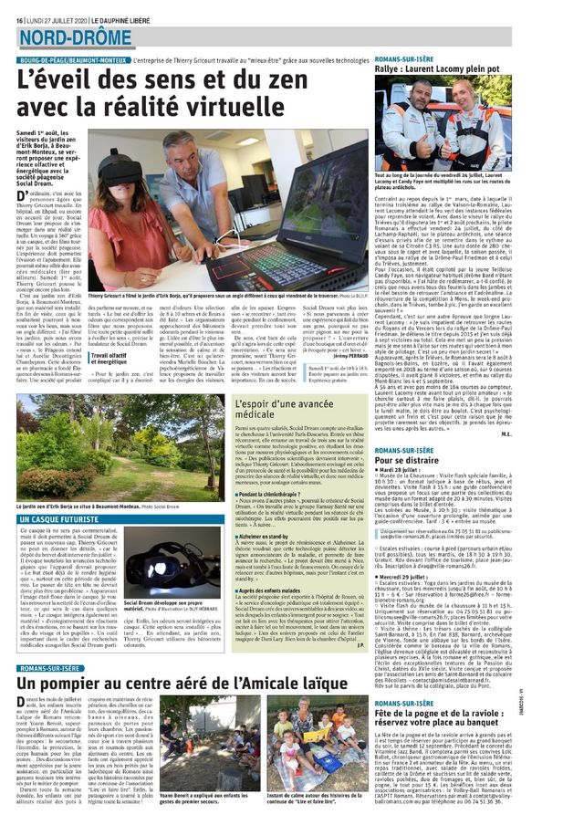 Socialdream Le Specialiste De La Vr Pour La Sante