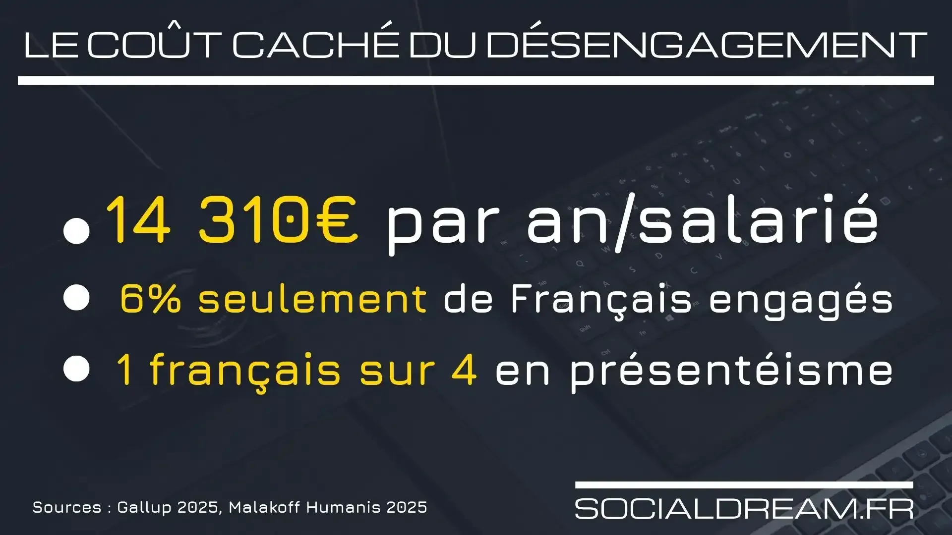 le coût caché du désengagement 