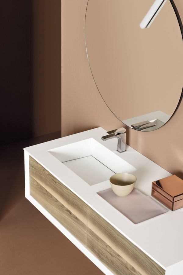 lavabo bagno con cassetti