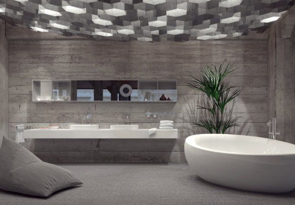 vasca da bagno moderna indipendente