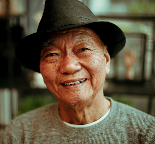 older asian man