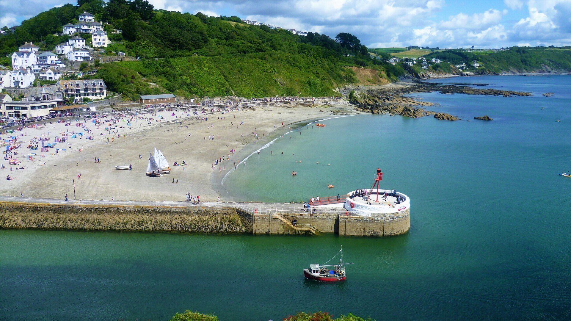 Beach at East Looe