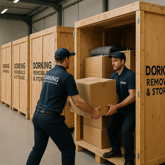 Image of Dorking Removals Warehouse Storage Containers