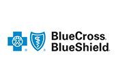 The Blue Cross Blue Shield logo, featuring a blue cross and a blue shield on a white background with text to the right.