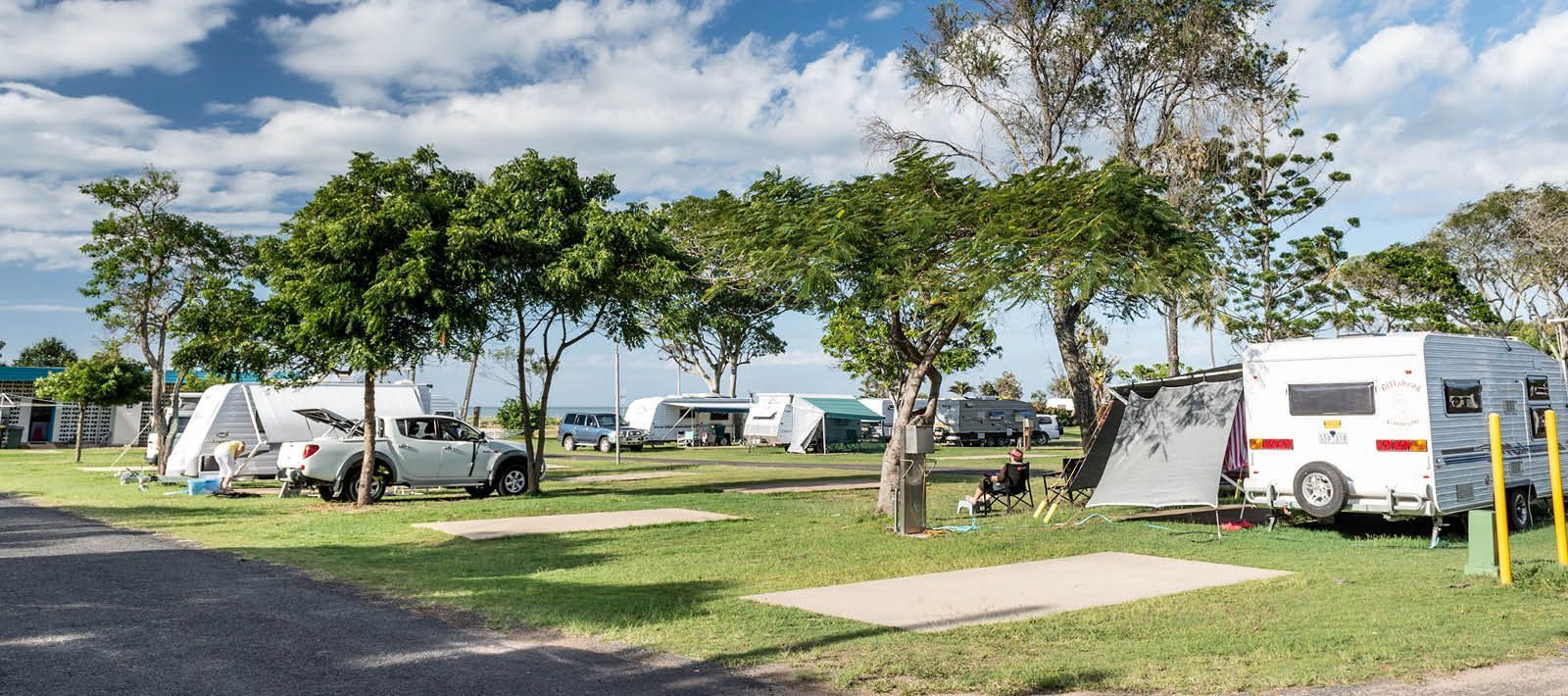 Camping Ground With Trees — Wilson's Drilling in Moore Park Beach, QLD