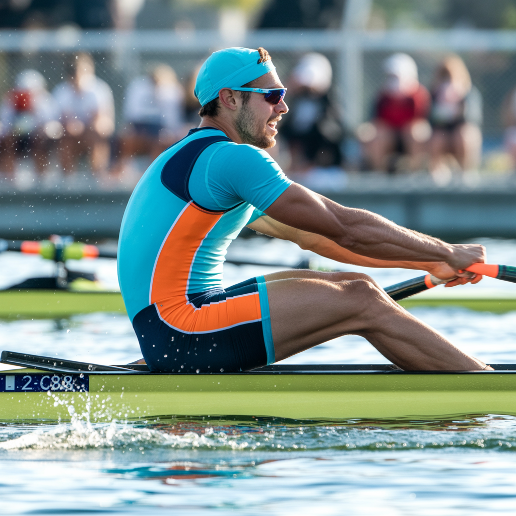 male rower