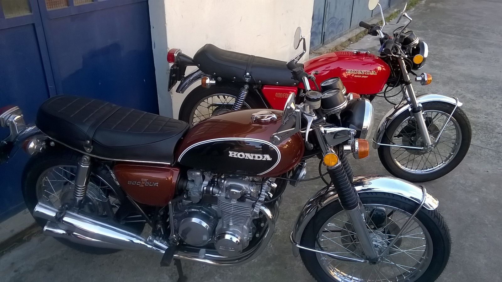 restauro moto d'epoca