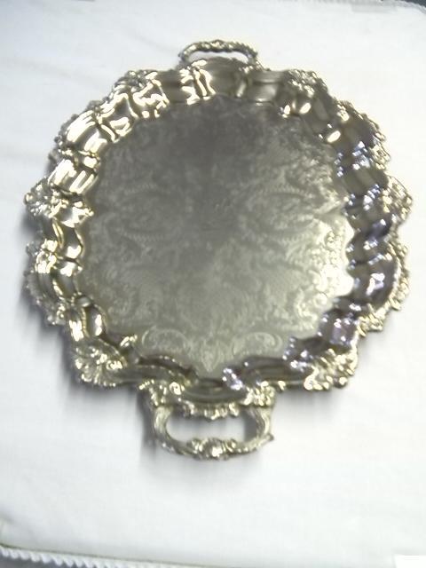 Silver Serving Tray