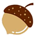 Acorn cartoon
