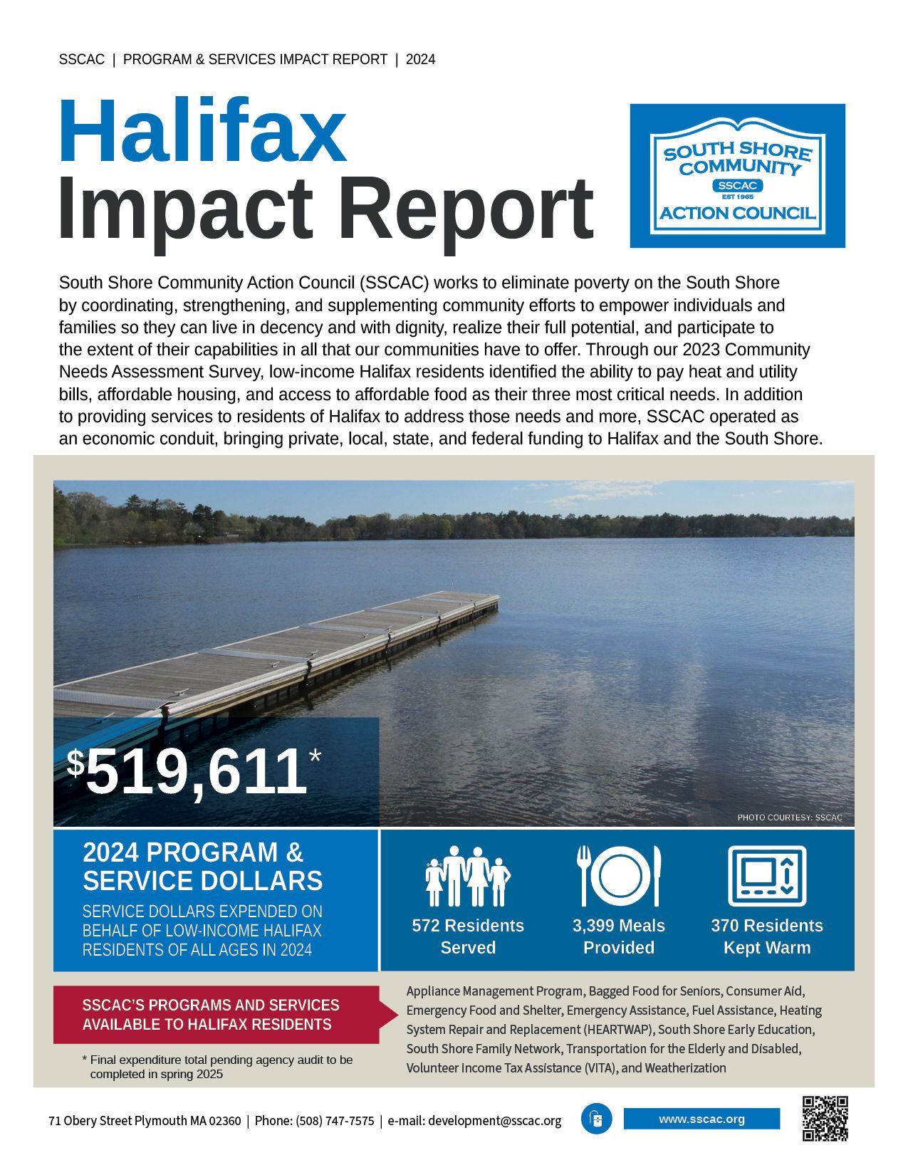 SSCAC Halifax Town Impact Report