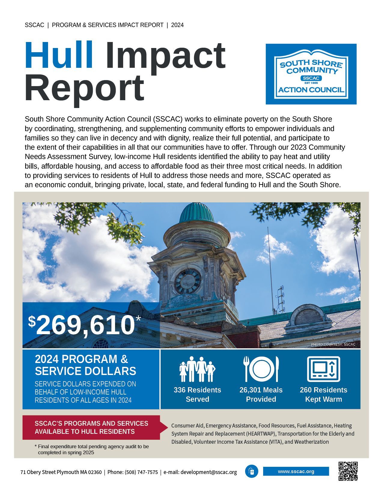 SSCAC Hull Town Impact Reports