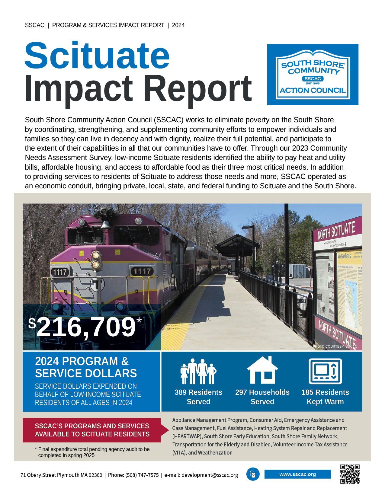 SSCAC Scituate Town Impact Reports