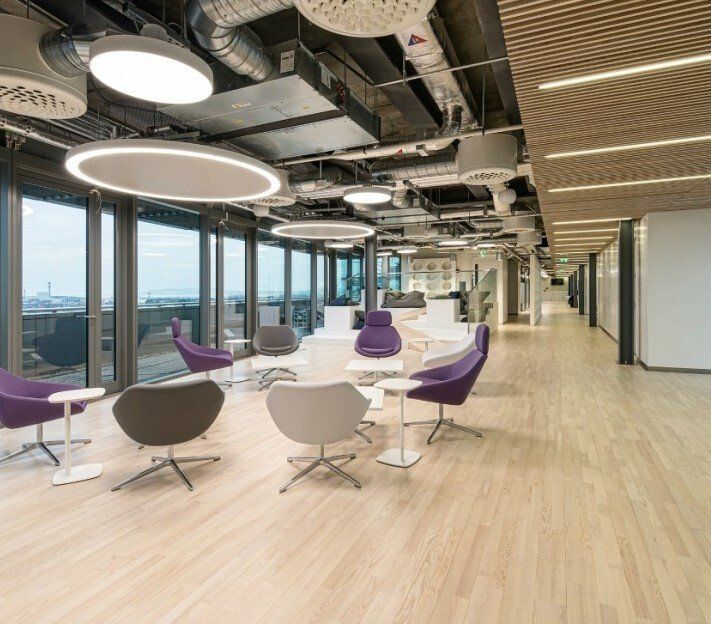 Exposed FCUs. Optimised FCU + Diffuser systems. By Caice