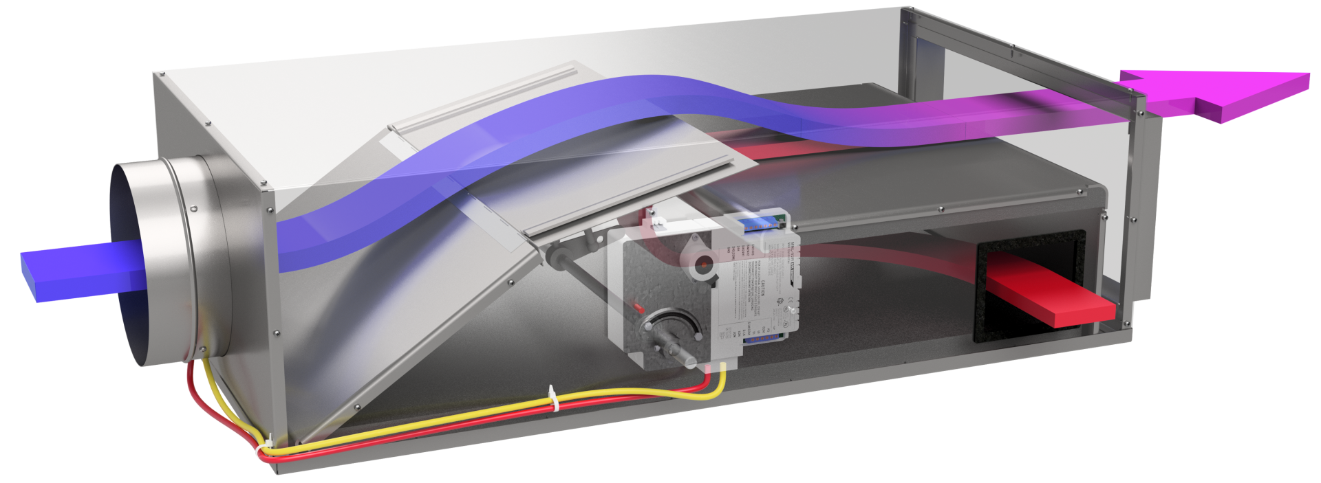 NV, induction VAV box. By Barcol-Air