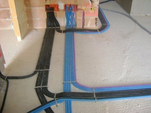 impianto di riscaldamento a pavimento