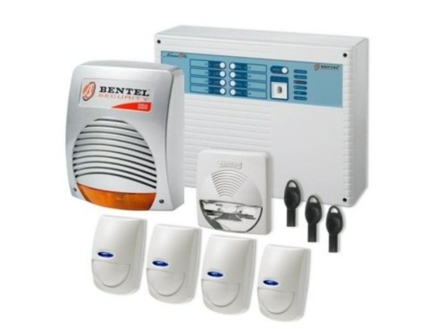 componenti di impianto di sicurezza Bentel