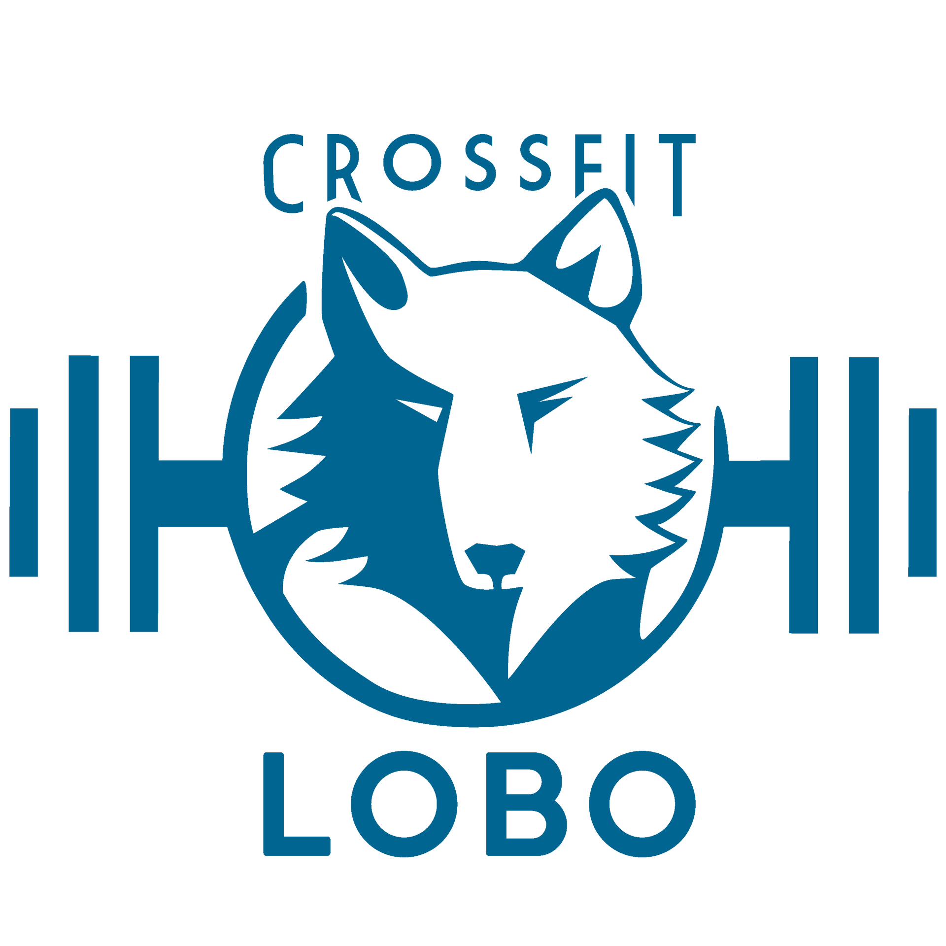 The logo for crossfit 302 athletics has a wave in the middle of it.