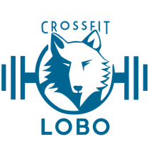 The logo for crossfit 302 athletics has a wave in the middle of it.