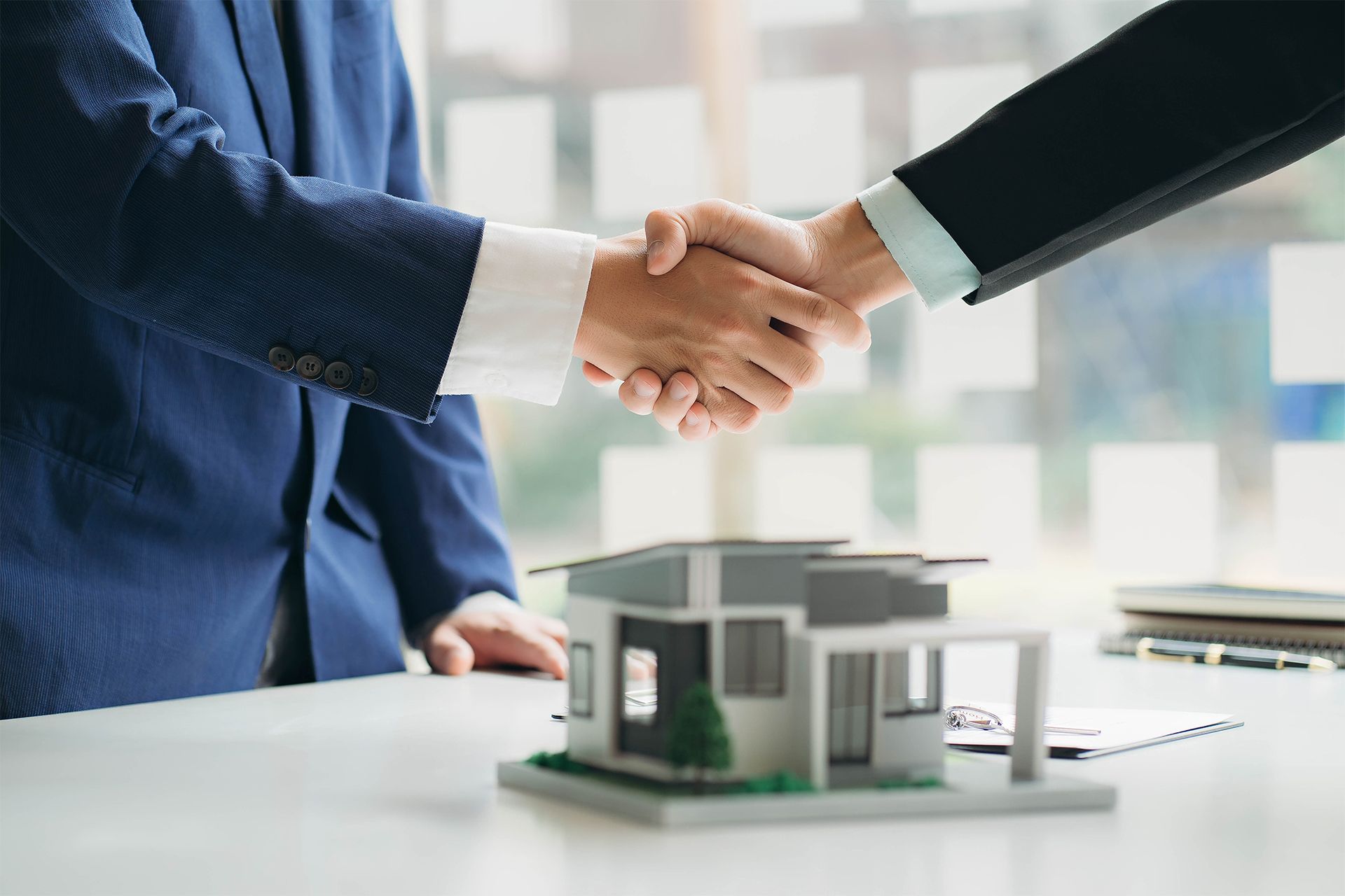 Buyer and Seller Shaking Hands