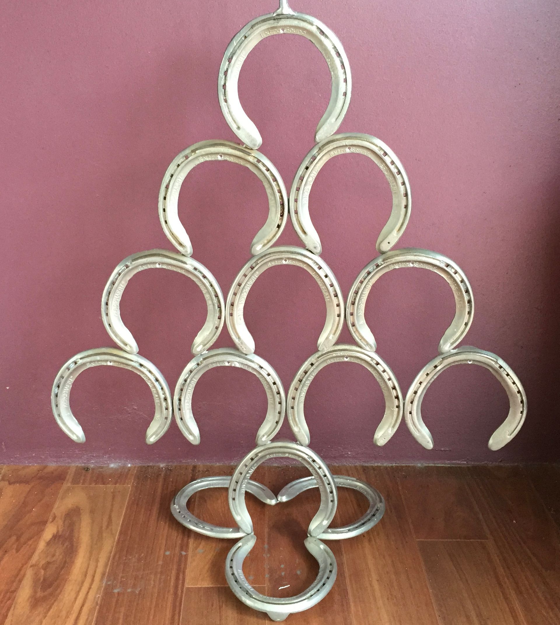 Horseshoe Christmas tree — Metaltrendz in Kunda Park, QLD