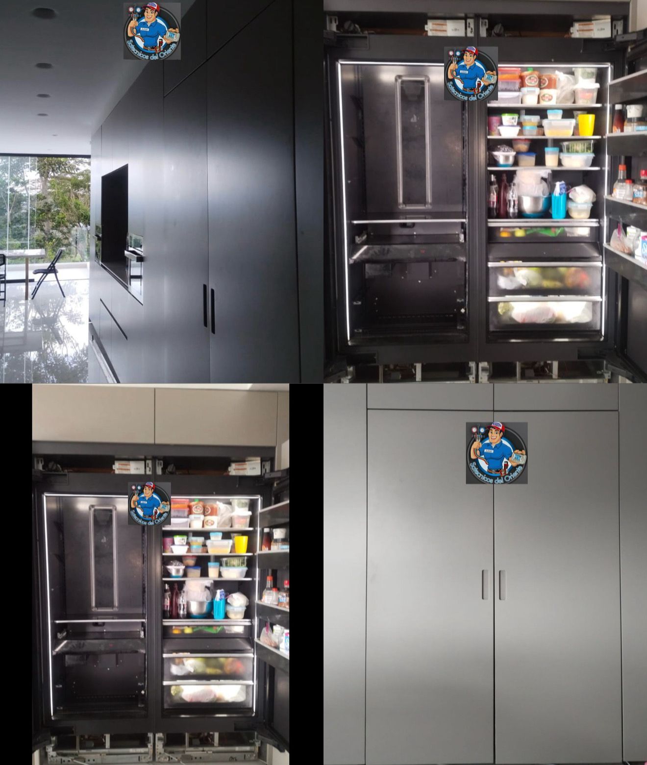 Reparación de lavadoras, secadoras, neveras, nevecones, cocinas, aires acondicionados, hornos y calentadores.