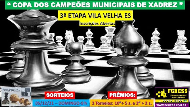 CLUBE RECREATIVO XADREZ CAPIXABA - clube de xadrez 