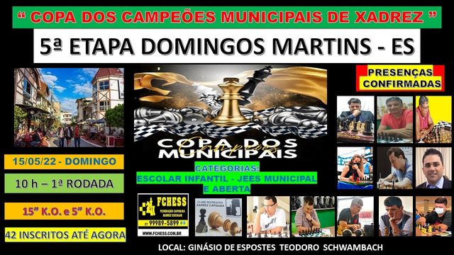 Prefeitura Municipal de Vila Velha: ​Araçás recebe campeonato de Xadrez  neste sábado (25)