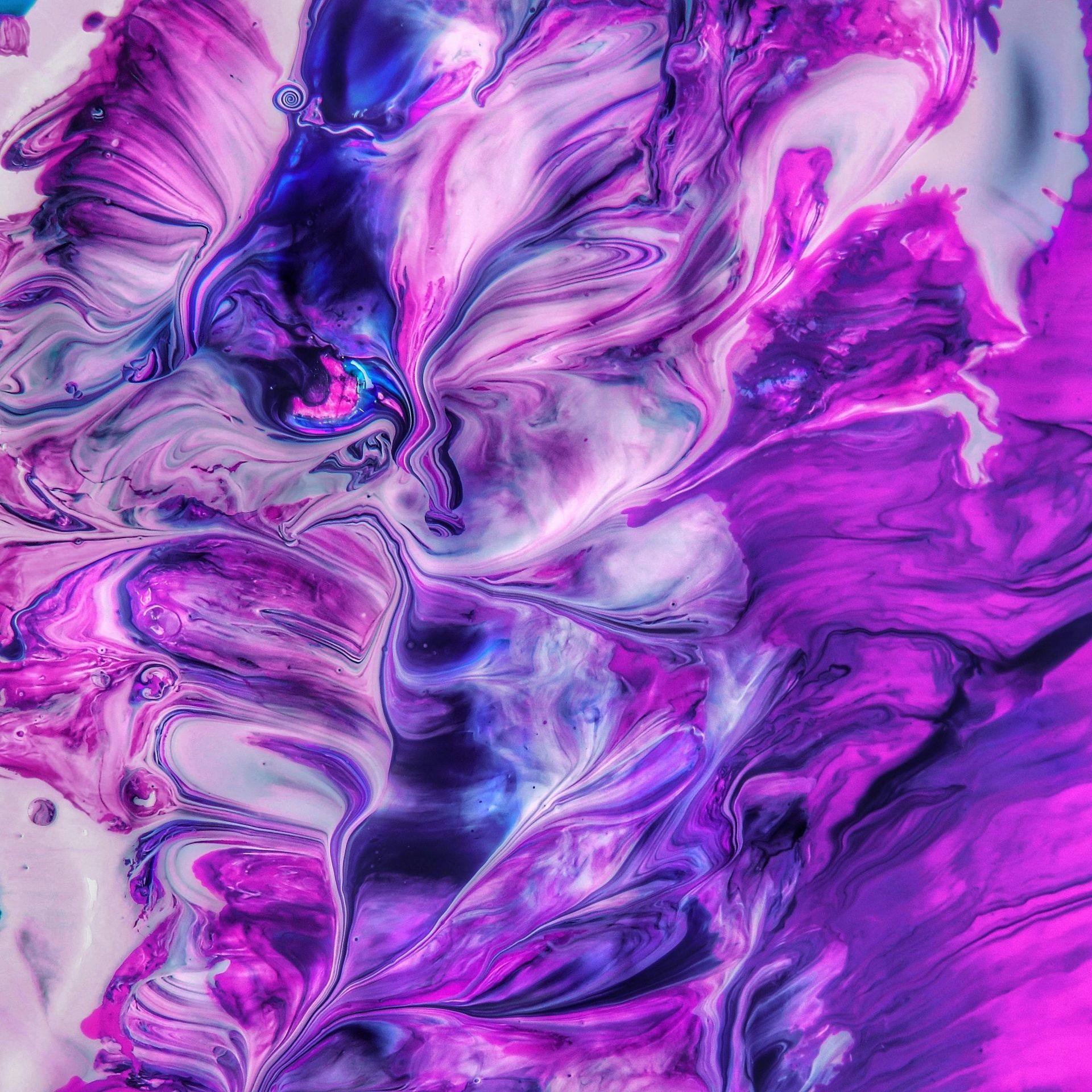 purple abstract paint