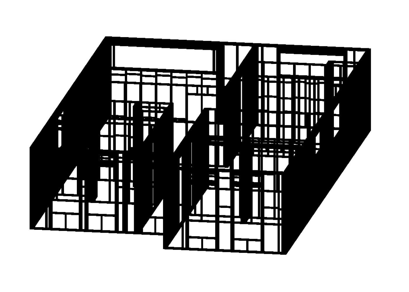 Digital mock-up of house layout