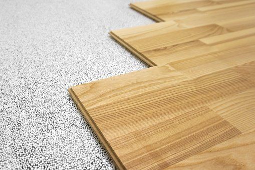 detailed shot of hardwood floors