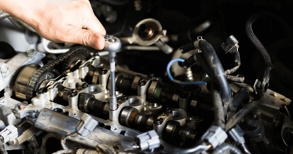 mechanic doing a repair