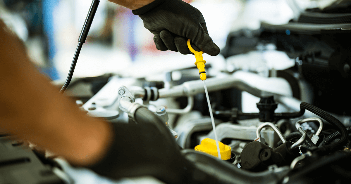 routine maintenance oil change