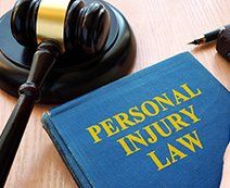 Personal Injury Law And Gavel On A Desk in Polk County, FL