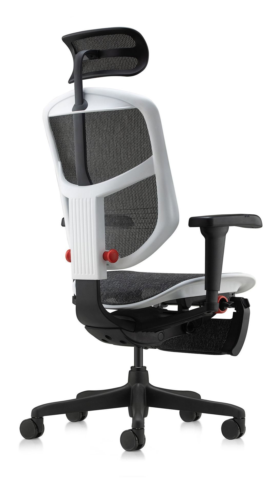 Enjoy Ultra with a white frame facing 45 degrees to the right back.