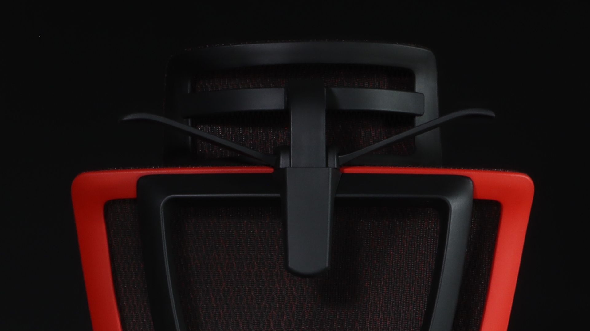 Close up of the Mirus Ultra gaming chair coat hanger
