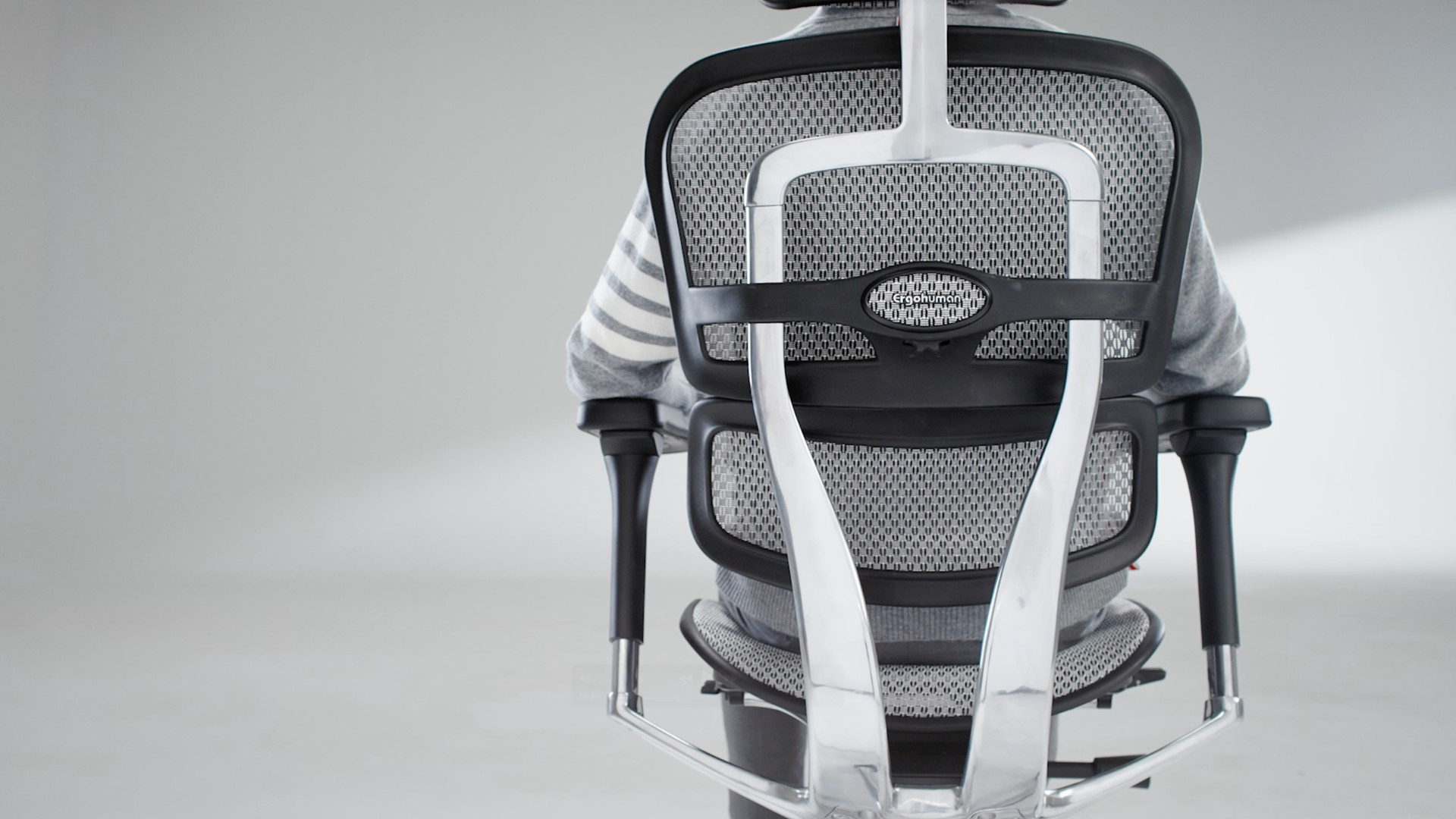 Ergohuman office chair adjustable back