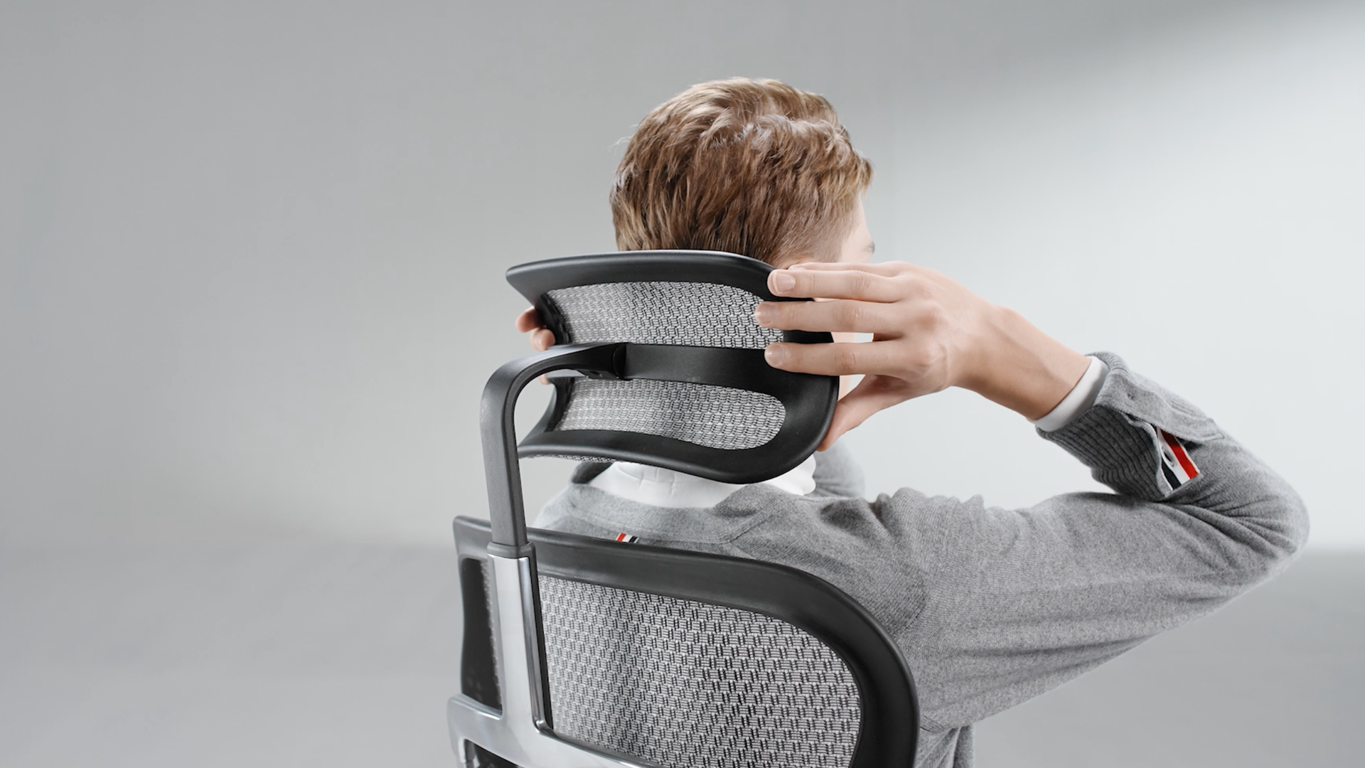 Ergohuman office chair adjustable headrest