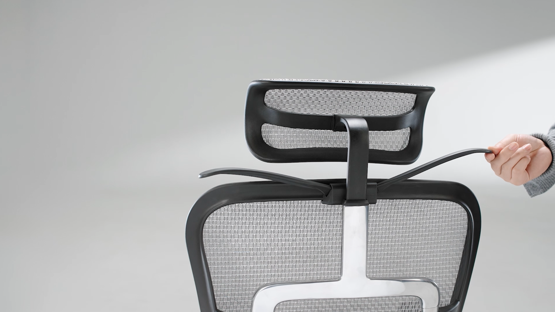 Ergohuman office chair adjustable coat hanger