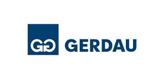 Gerdau logo: white 